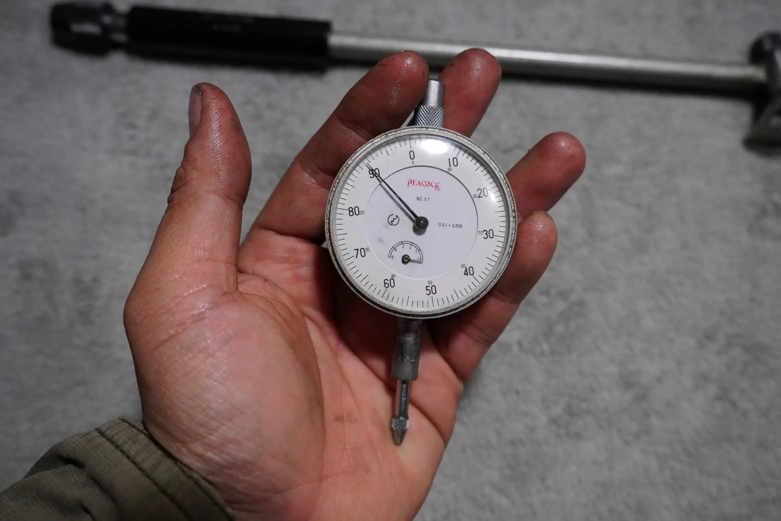 PEACOCK Dial Bore Gauge Set 50-150mm, 0.01mm Resolution - Image 3