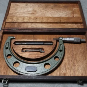 MITUTOYO Outside Micrometer 125–150mm Range, 0.01 mm Resolution