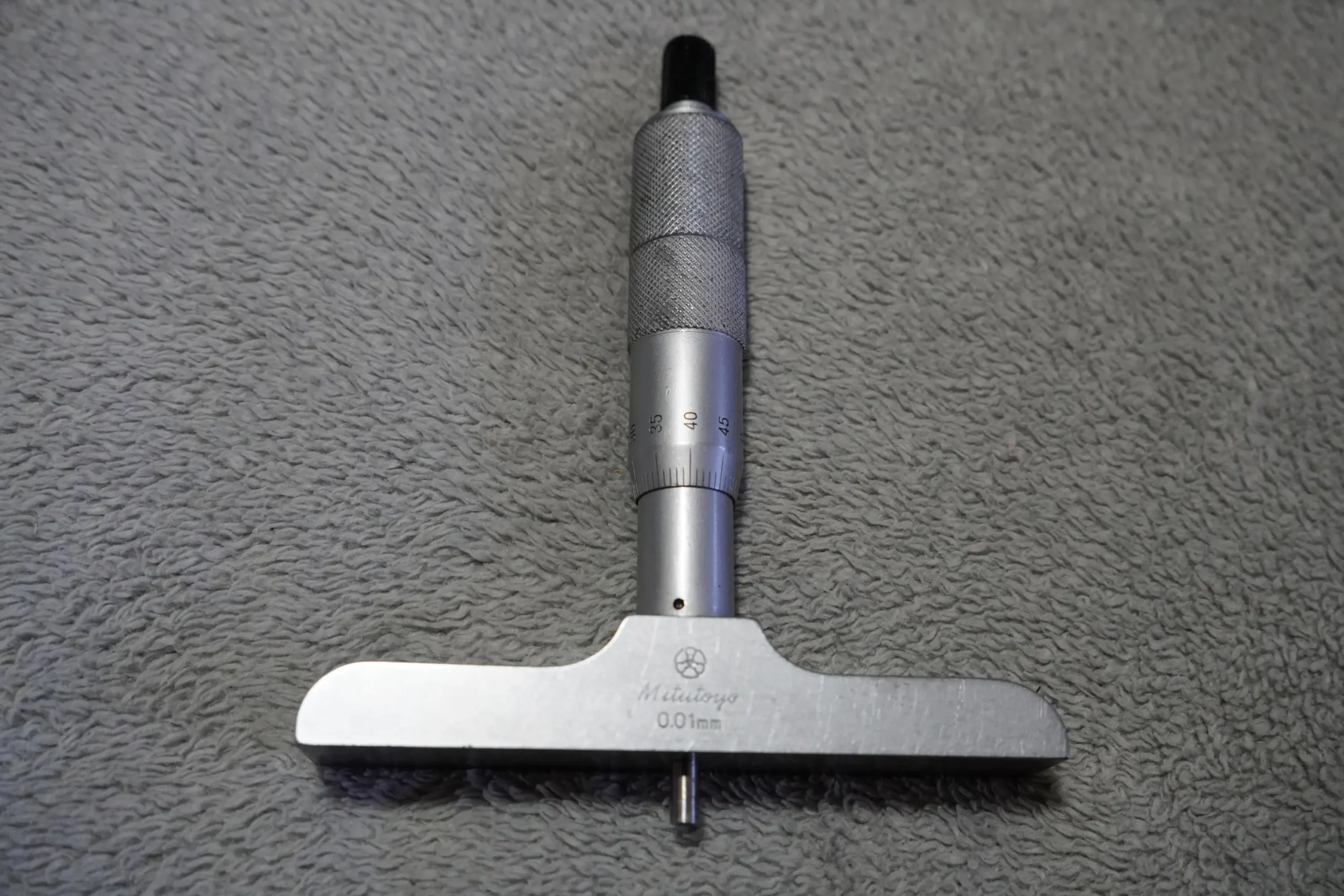 MITUTOYO Depth Micrometer 0-150mm, 0.01mm Resolution - Image 5