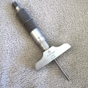 MITUTOYO Depth Micrometer 25–50 mm, 0.01mm Resolution