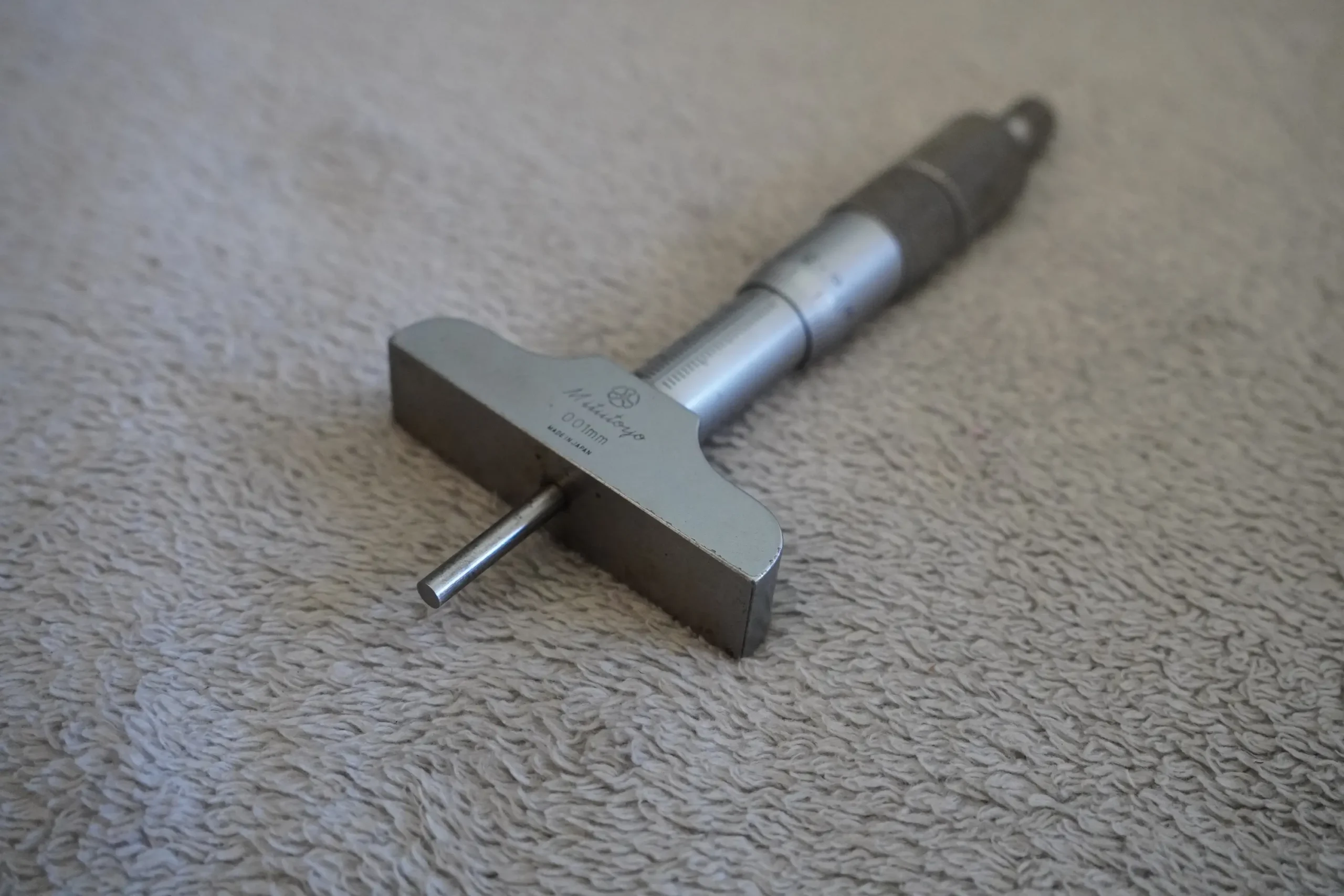 MITUTOYO Depth Micrometer 25–50 mm, 0.01mm Resolution - Image 4
