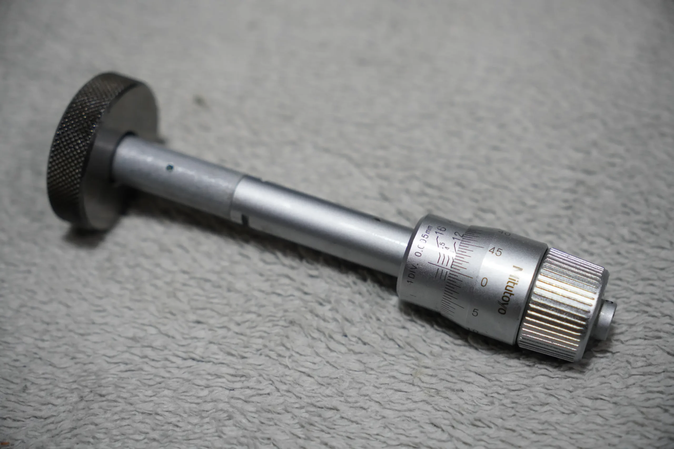 MITUTOYO Three-point Internal Micrometer 12-16mm, 0.005mm + 16mm Setting Ring - Image 9