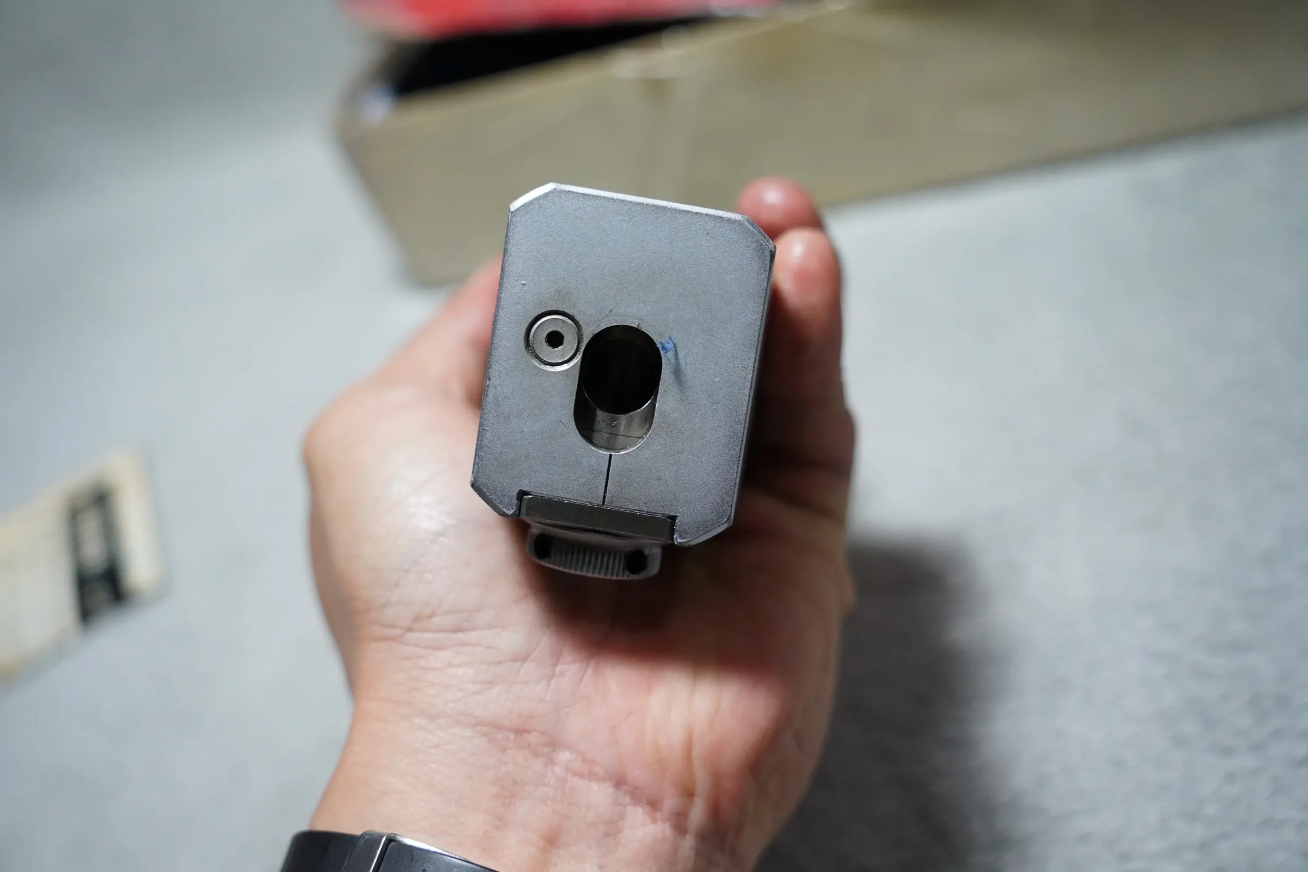 NIKKEN Dial Jog Boring Head MT4-JBD1 (Bore range 3-28mm, 0.02mm/1 div) - Image 5