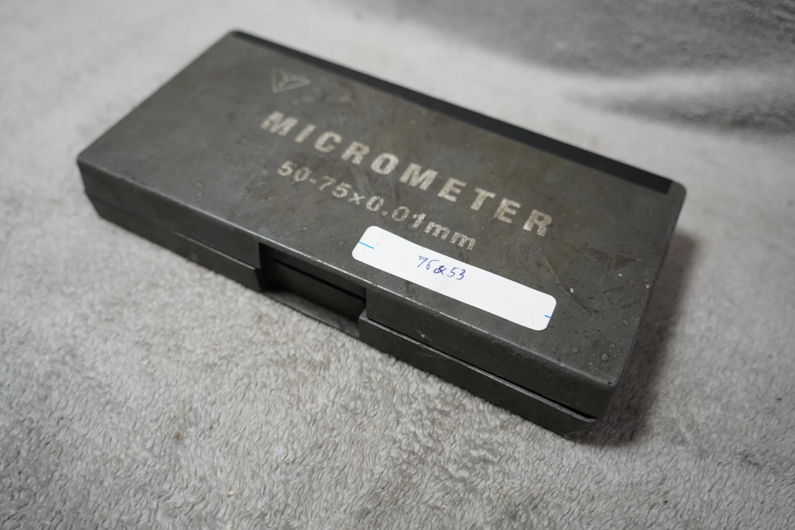 Set of 2 MITUTOYO Digit-counter Outside Micrometer 0-25mm, 50-75mm , 0.01mm Resolution - Image 10